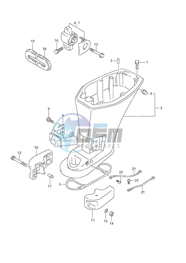 Driveshaft Housing