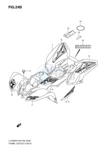 LT-Z50 (P3-P28) drawing FRAME CENTER COVER (LT-Z50ZK9 P3)