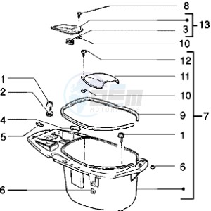 Typhoon 50 m.y. 2004 drawing Case - Helmet