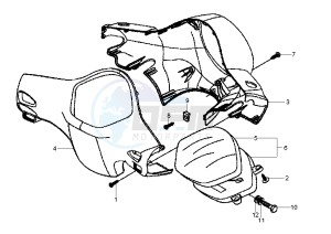 LX 125 drawing Dashboard Unit