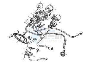 GPR R - 50 cc drawing SPEEDOMETER