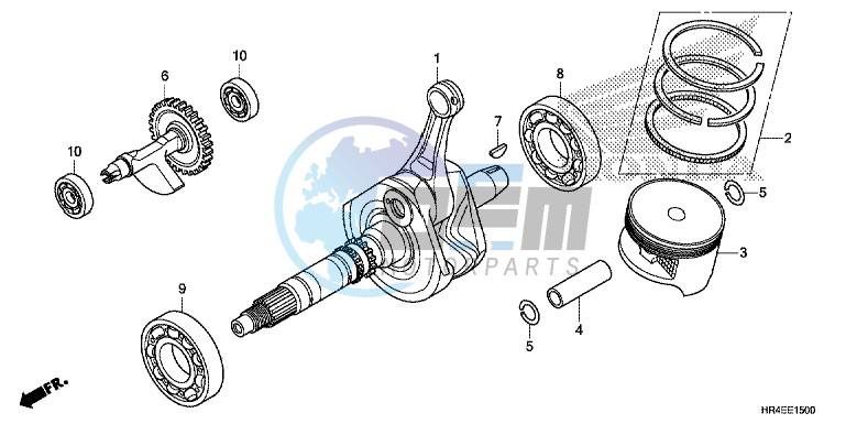 CRANKSHAFT/PISTON