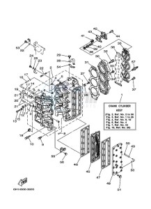 90AETOL drawing CYLINDER--CRANKCASE