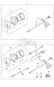 DF 150AS drawing Multi Function Gauge (1)