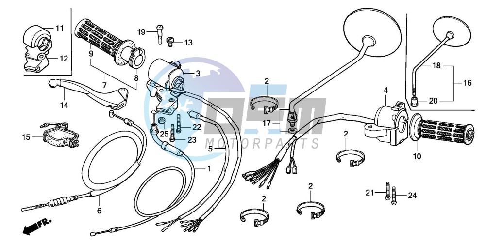 HANDLE LEVER/SWITCH/ CABLE