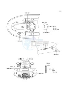 JT 1500 A [STX-15F] (A6F-A9F) A9F drawing LABELS