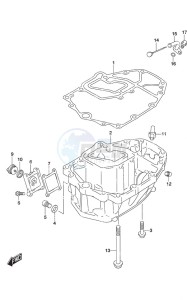 DF 60A drawing Oil Pan