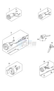 DF 9.9B drawing Meter - Remote Control