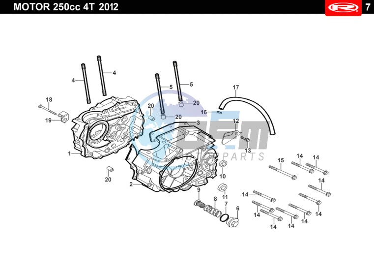 CRANKCASE COMPLETE