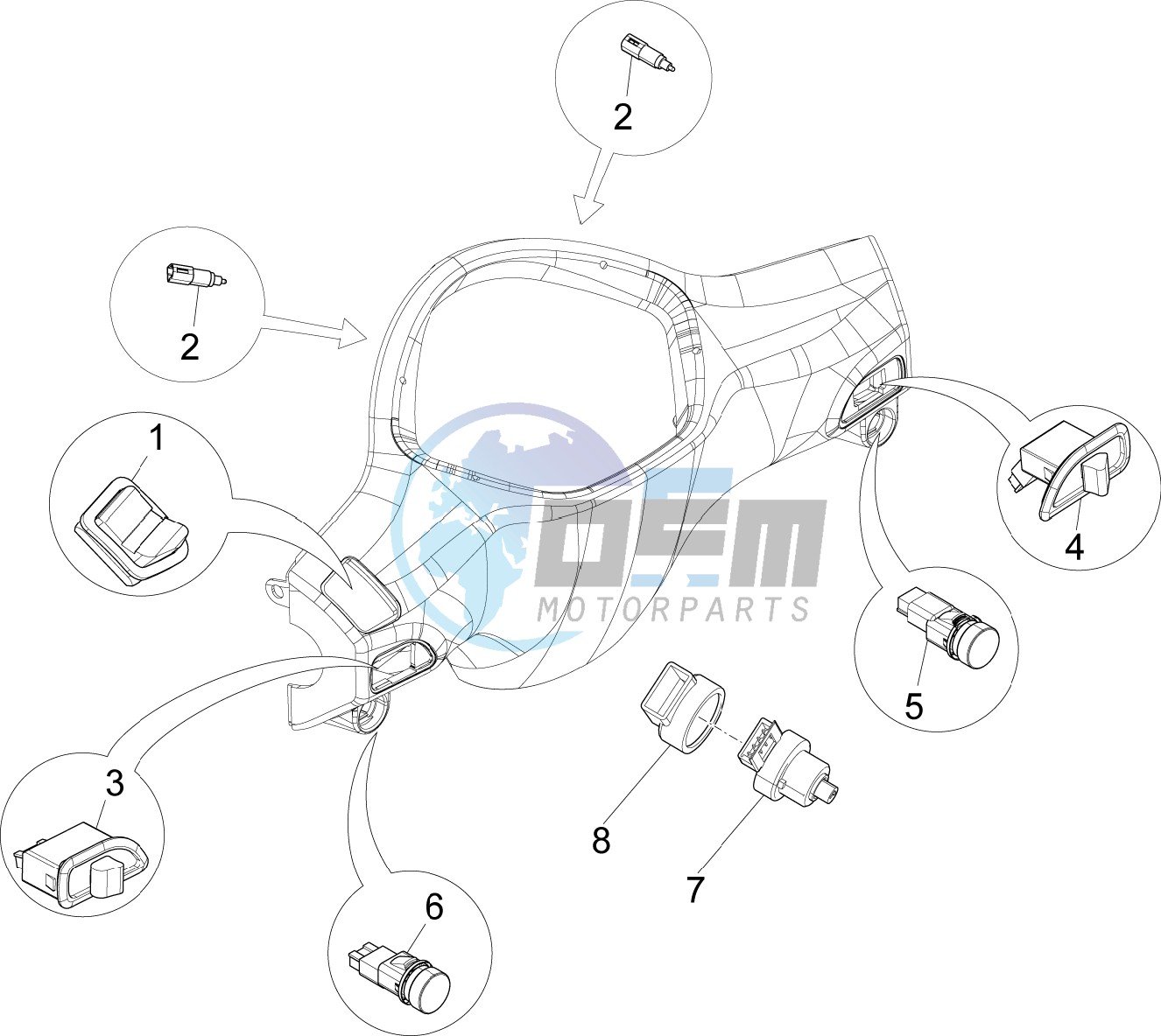 Selectors - Switches - Buttons