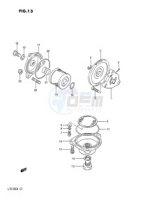 LT230E (E1) drawing OIL PUMP - FUEL PUMP