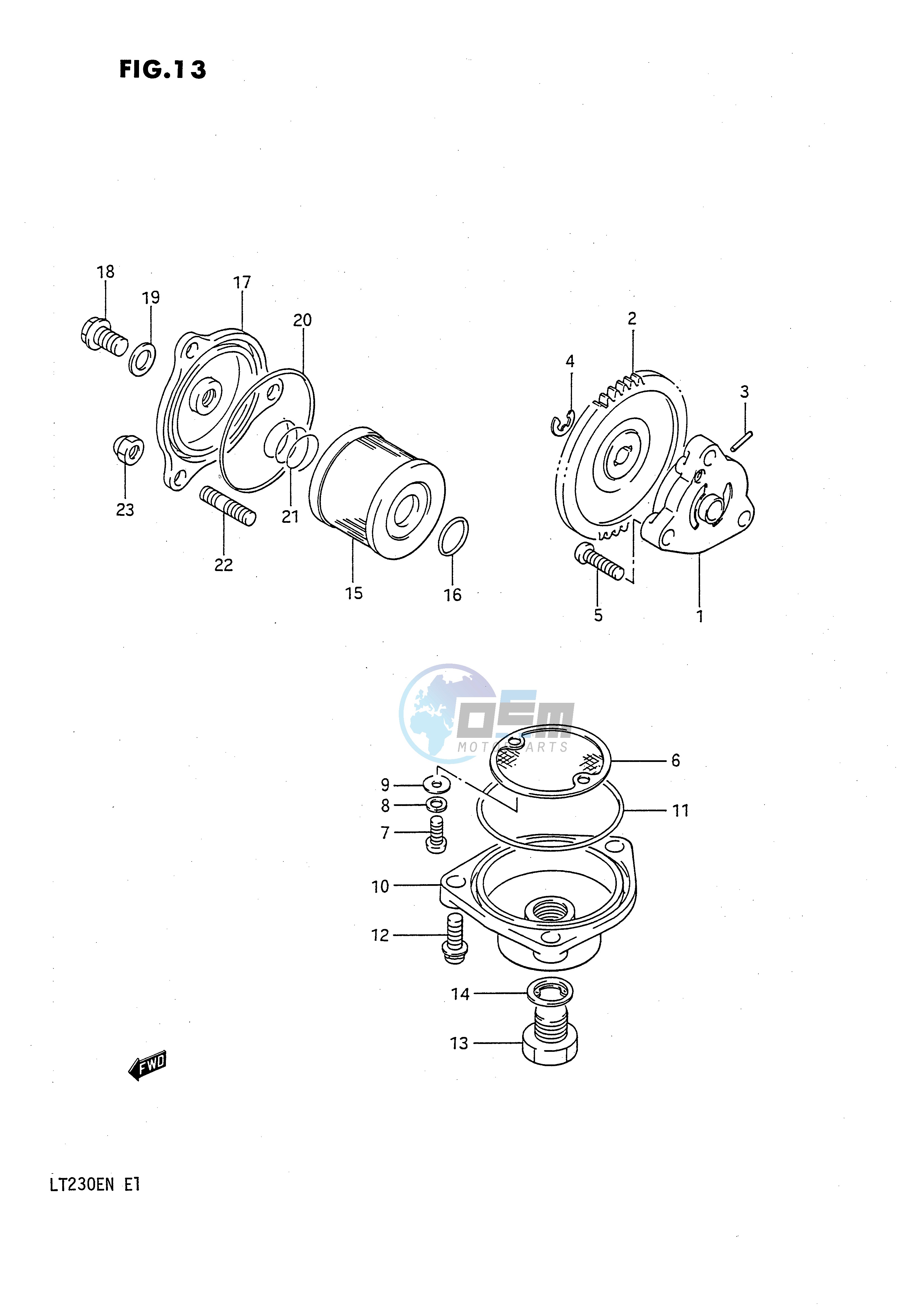 OIL PUMP - FUEL PUMP