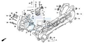 PK50S drawing CRANKCASE