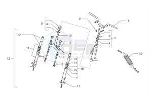 Ark LC Blue-Pearl white -Matt Black 50 drawing Suspensions