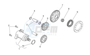 SXV 450-550 2009-2011 drawing Starter motor