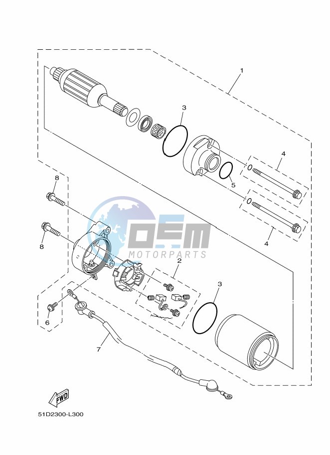 STARTING MOTOR