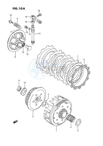 RM80 (E3) drawing CLUTCH (MODEL K L M N P R S)