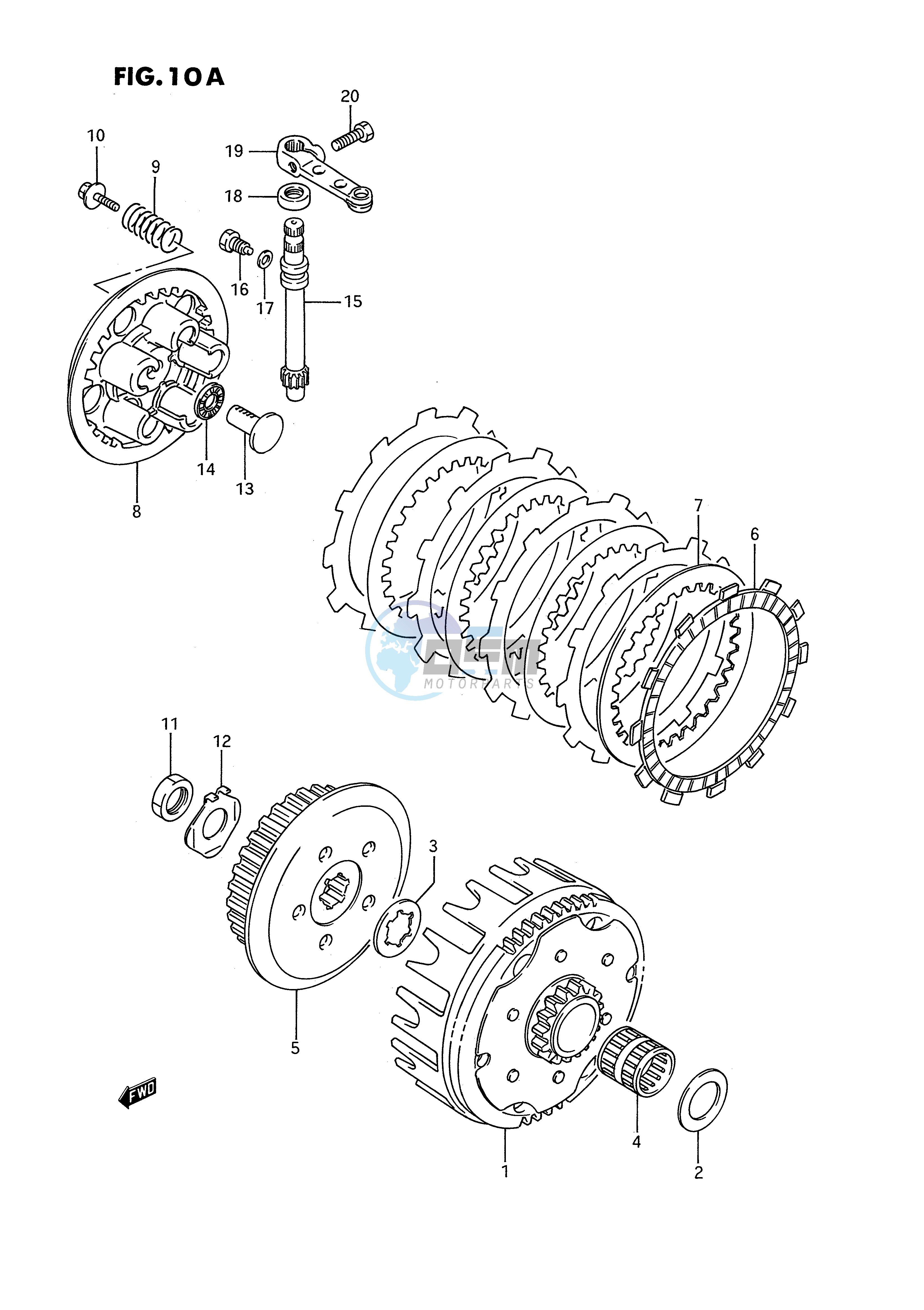 CLUTCH (MODEL K L M N P R S)