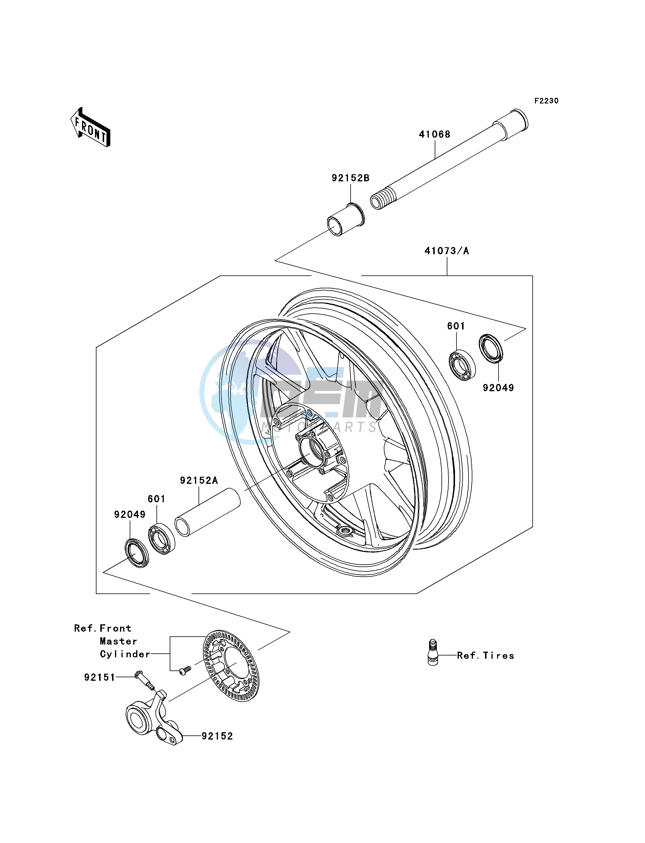 FRONT WHEEL