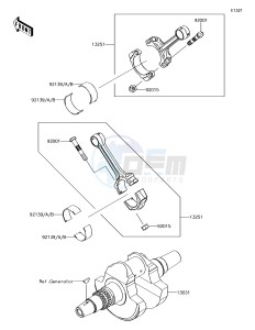 BRUTE FORCE 750 4x4i EPS KVF750HJF EU drawing Crankshaft