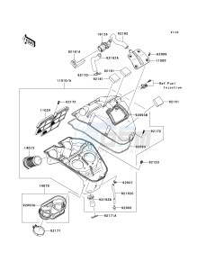 ER 650 A [ER-6N (AUSTRALIAN] (A6F-A8F) A8F drawing AIR CLEANER