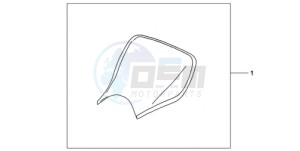 CBR1000RAA Europe Direct - (ED / ABS) drawing E-SEAT