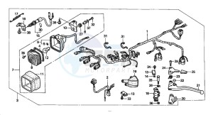 TRX450ES drawing STOP LIGHT SET (2)