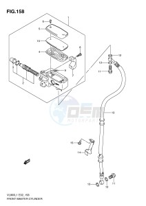 VL800 (E2) VOLUSIA drawing FRONT MASTER CYLINDER