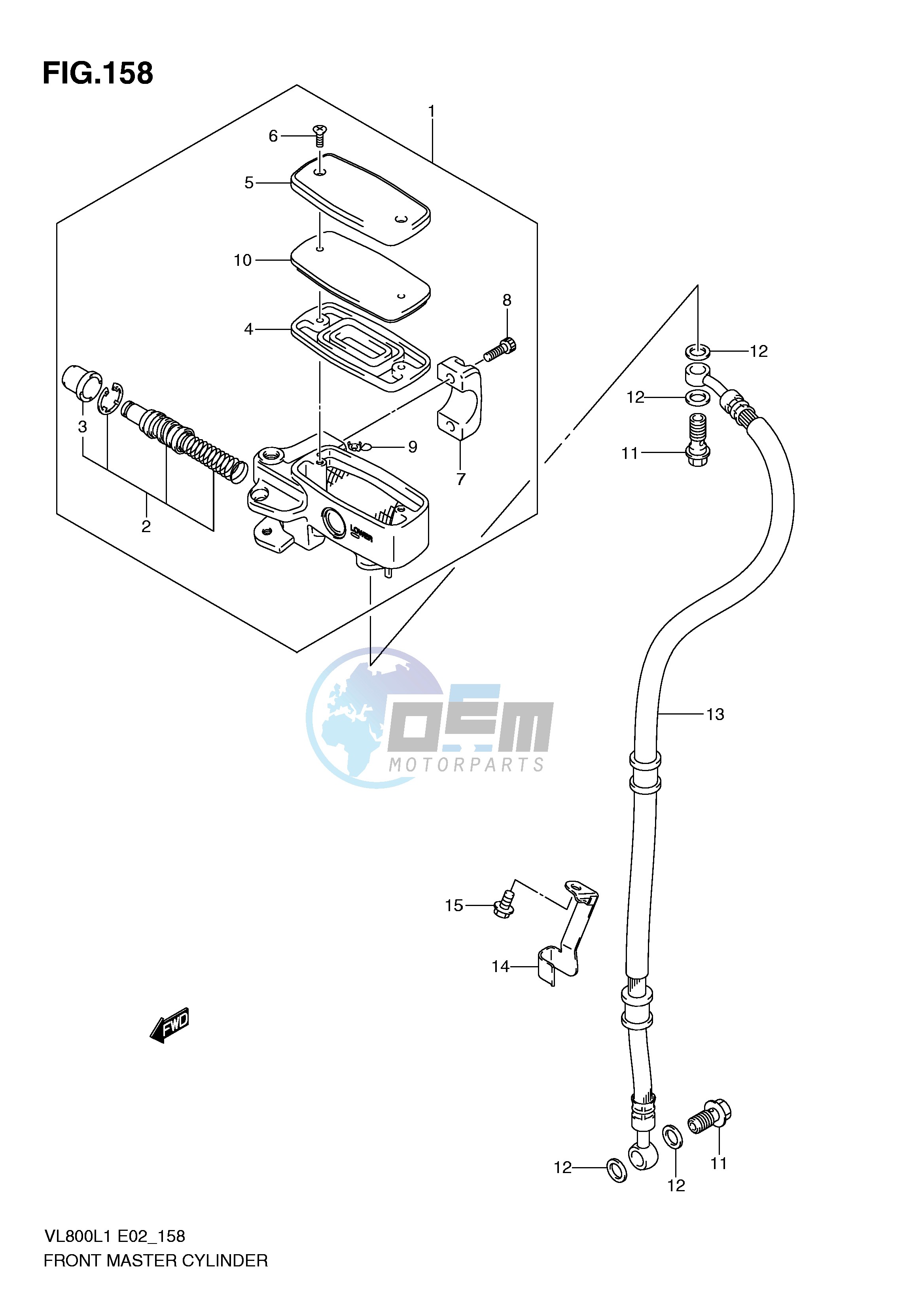 FRONT MASTER CYLINDER