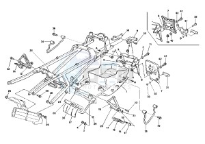 MITO EV 125 drawing REAR FRAME