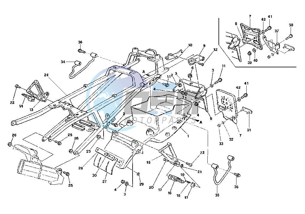 REAR FRAME