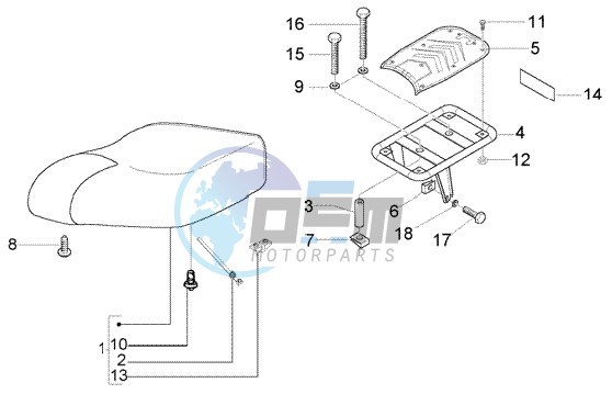 Saddle - carrier