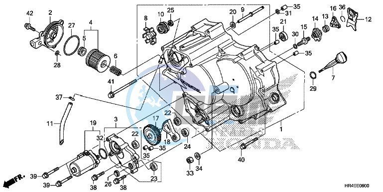 FRONT CRANKCASE COVER