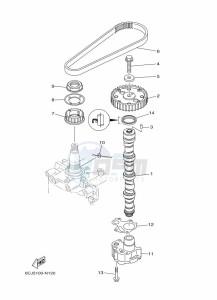 F70AETX drawing OIL-PUMP