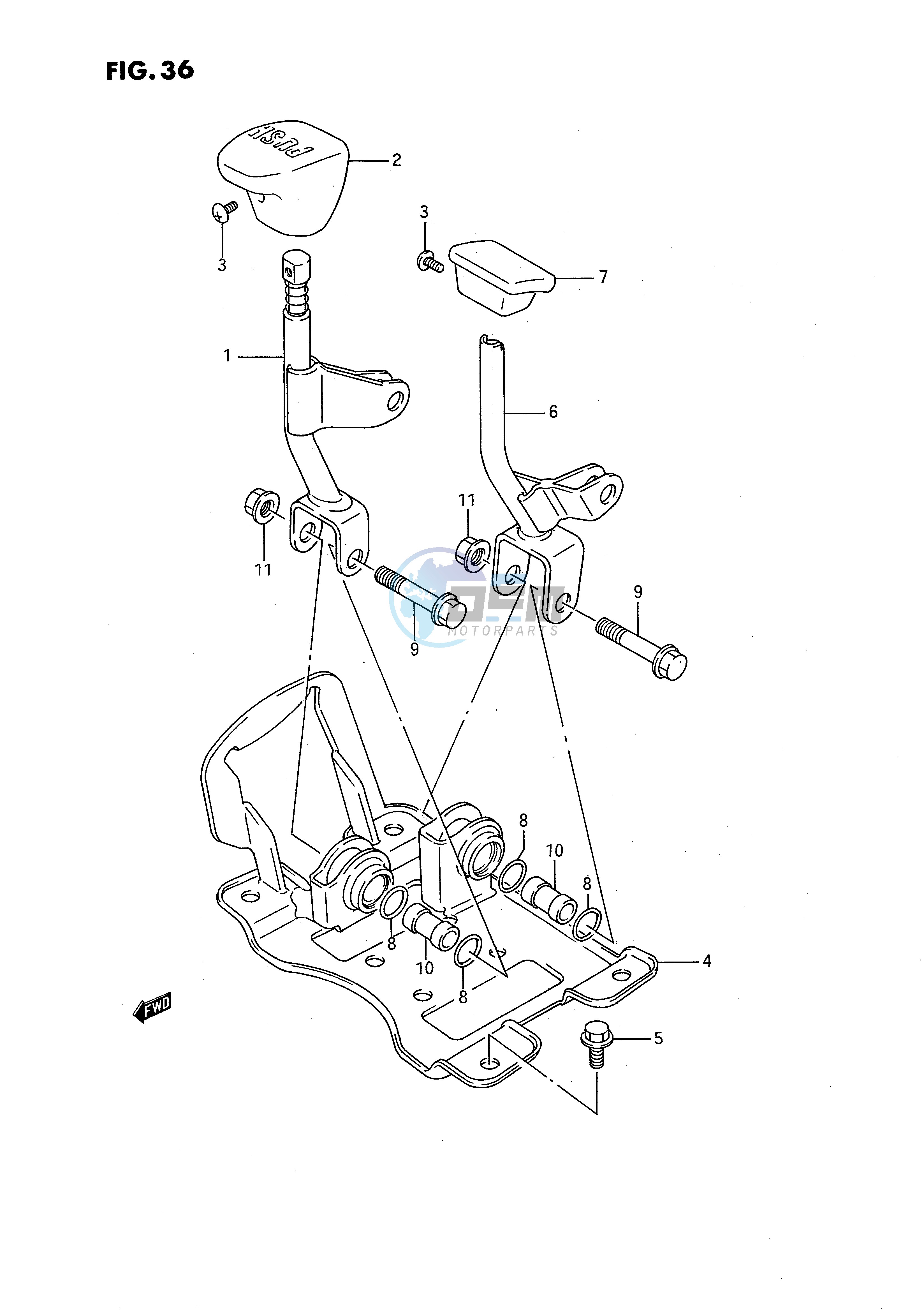 TRANSMISSION LEVER