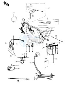 KE 100 A [KE100] (A9-A10) [KE100] drawing CHASSIS ELECTRICAL EQUIPMENT