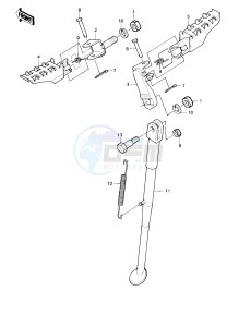 KE 175 D [KE175] (D2-D3) [KE175] drawing FOOTRESTS_STAND