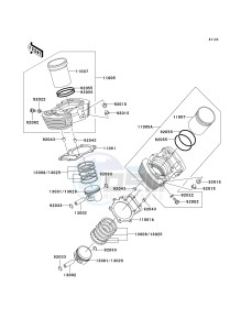 VN 1500 L [VULCAN 1500 NOMAD FI] (L5) [VULCAN 1500 NOMAD FI] drawing CYLINDER_PISTON-- S- -