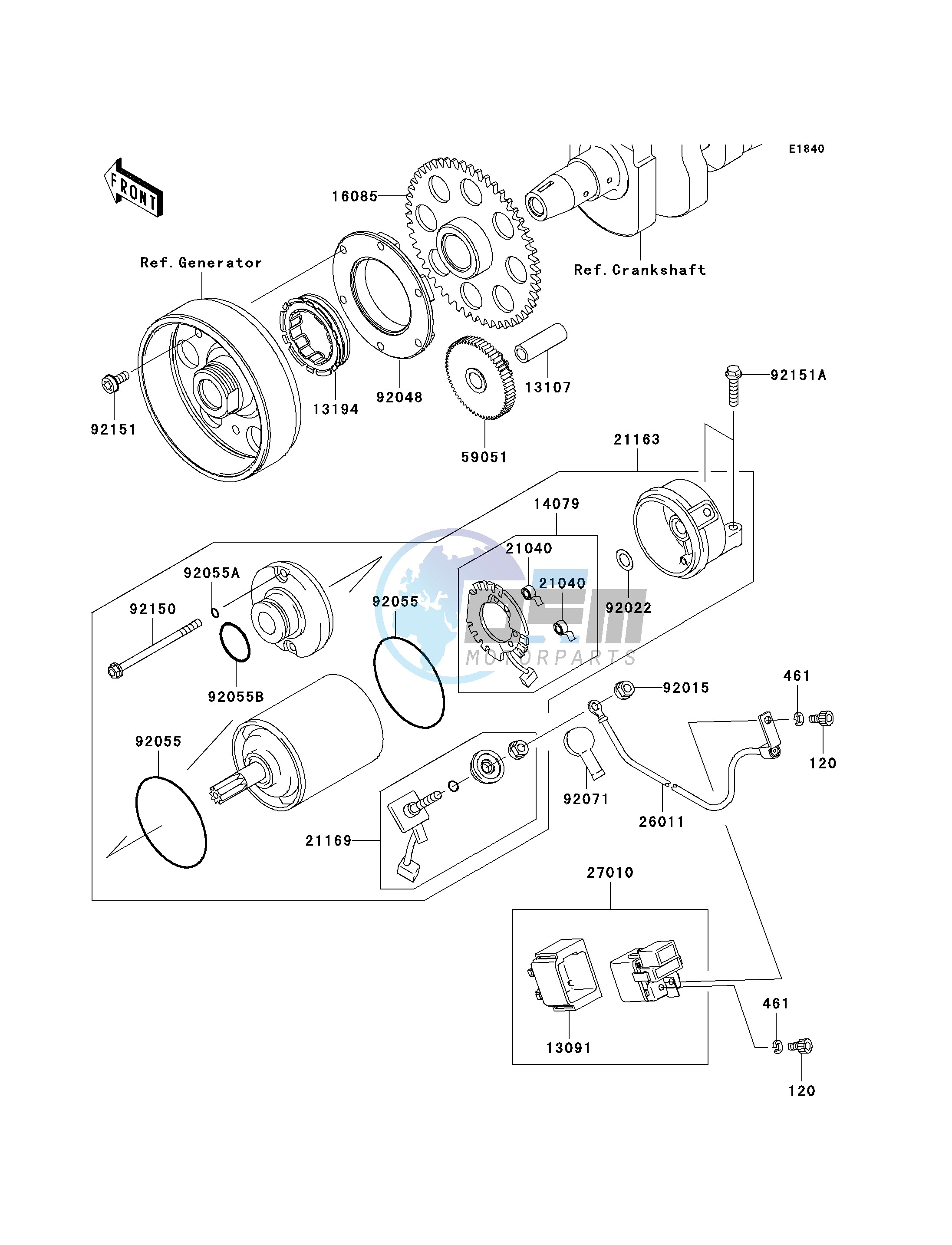 STARTER MOTOR