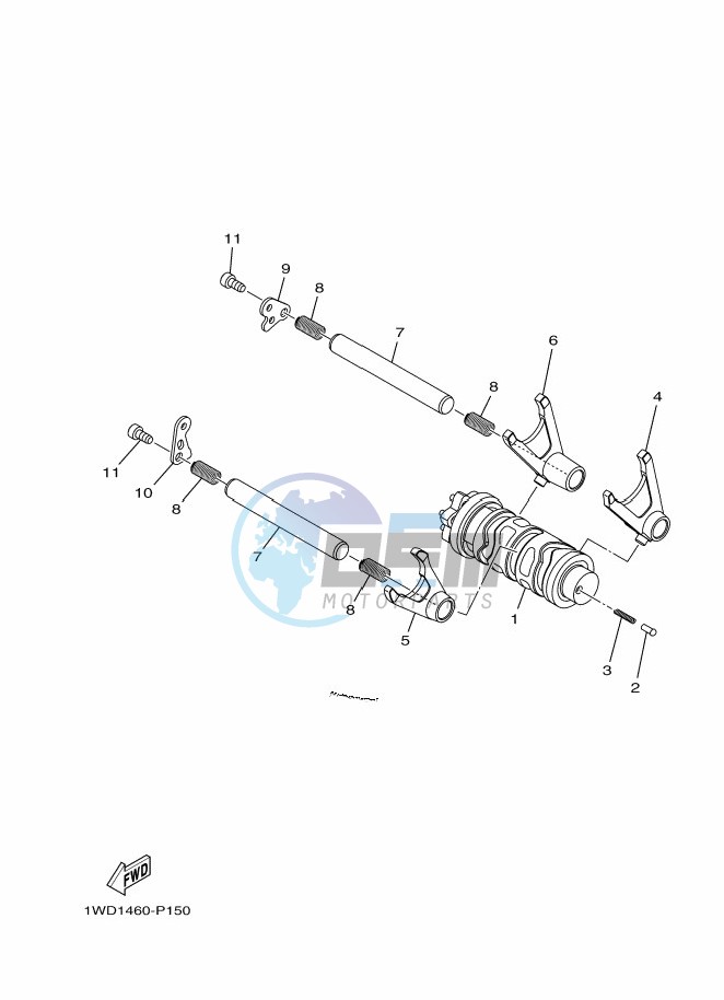 SHIFT CAM & FORK