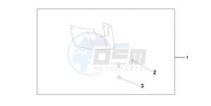 VT750CA9 Australia - (U / MME SPC) drawing CHROME REAR FENDE