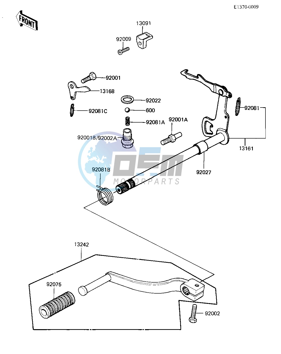 GEAR CHANGE MECHANISM