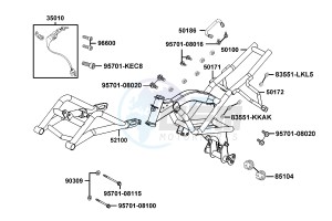 K-PIPE 50 drawing Frame Body