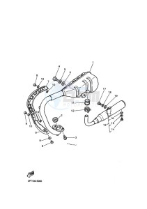 PW50 (2SAL) drawing EXHAUST