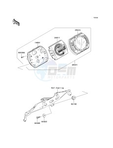 ZX 1000 C [NINJA ZX-10R] (C2) C2 drawing METER-- S- -