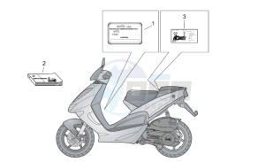 SR 50 IE-Carb drawing Plate set and handbook