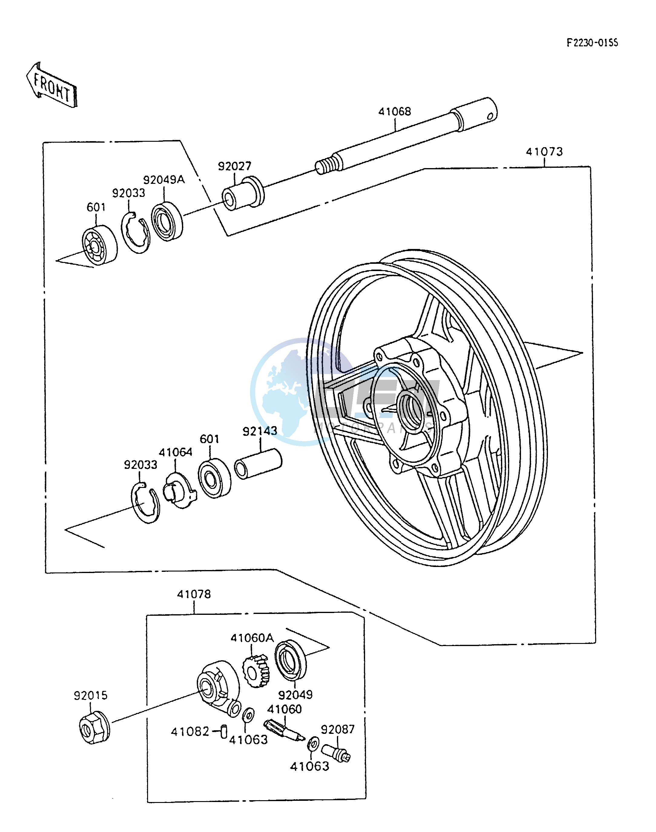 FRONT WHEEL