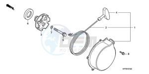 TRX420FA9 Australia - (U) drawing RECOIL STARTER