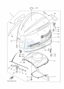 F225FETU drawing FAIRING-UPPER