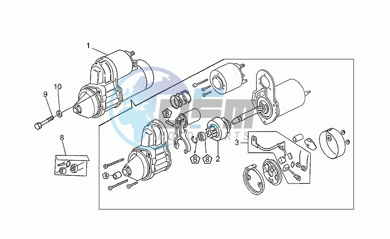 Starter motor